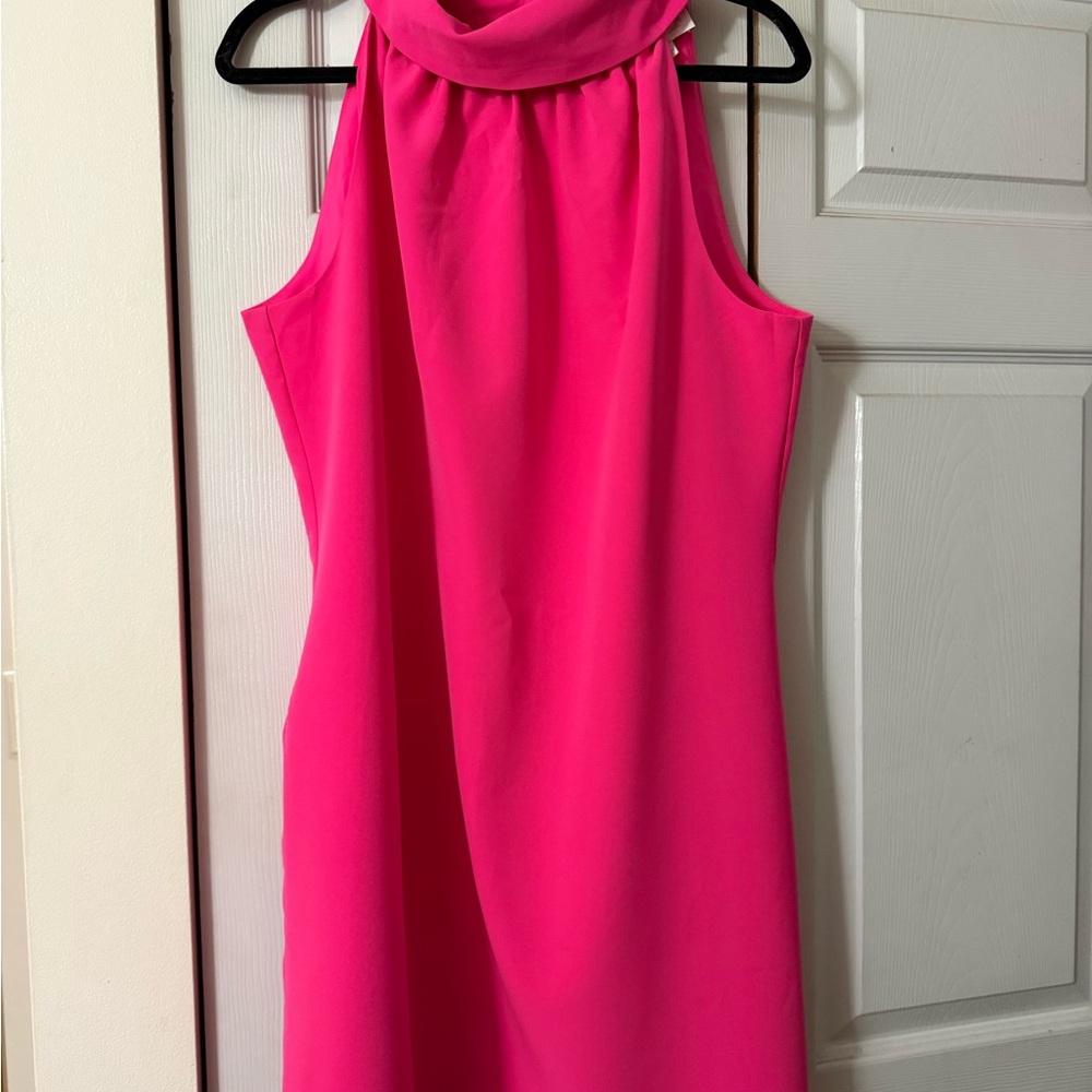 Sail to Sable Vibrant Pink Mini Dress